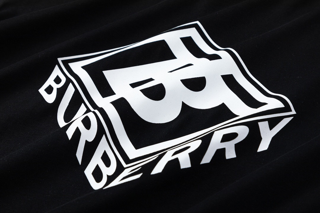 BURBERRY 巴宝莉印花圆领毛圈卫衣 2