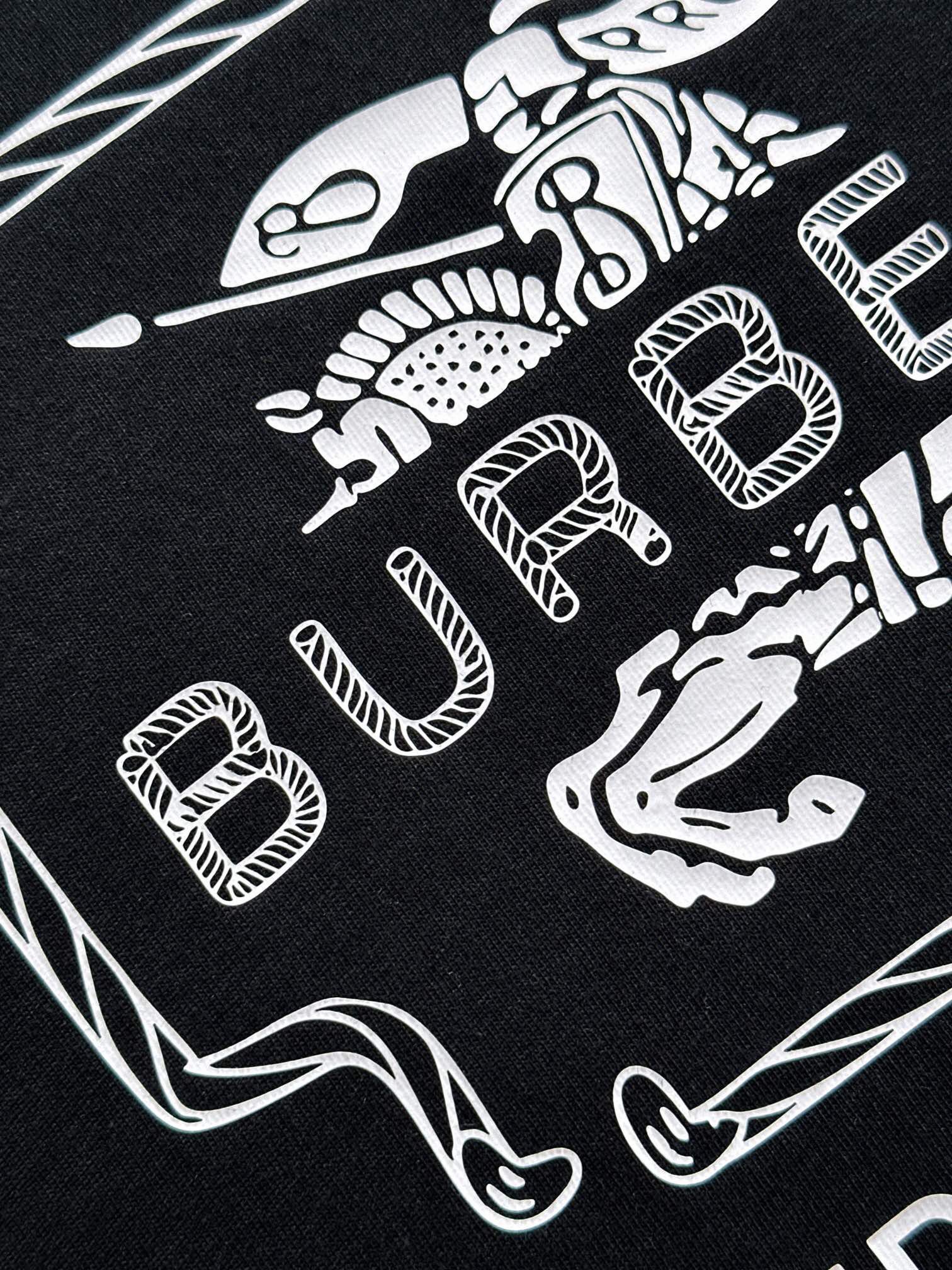 BURBERRY 巴宝莉印花圆领毛圈卫衣 2