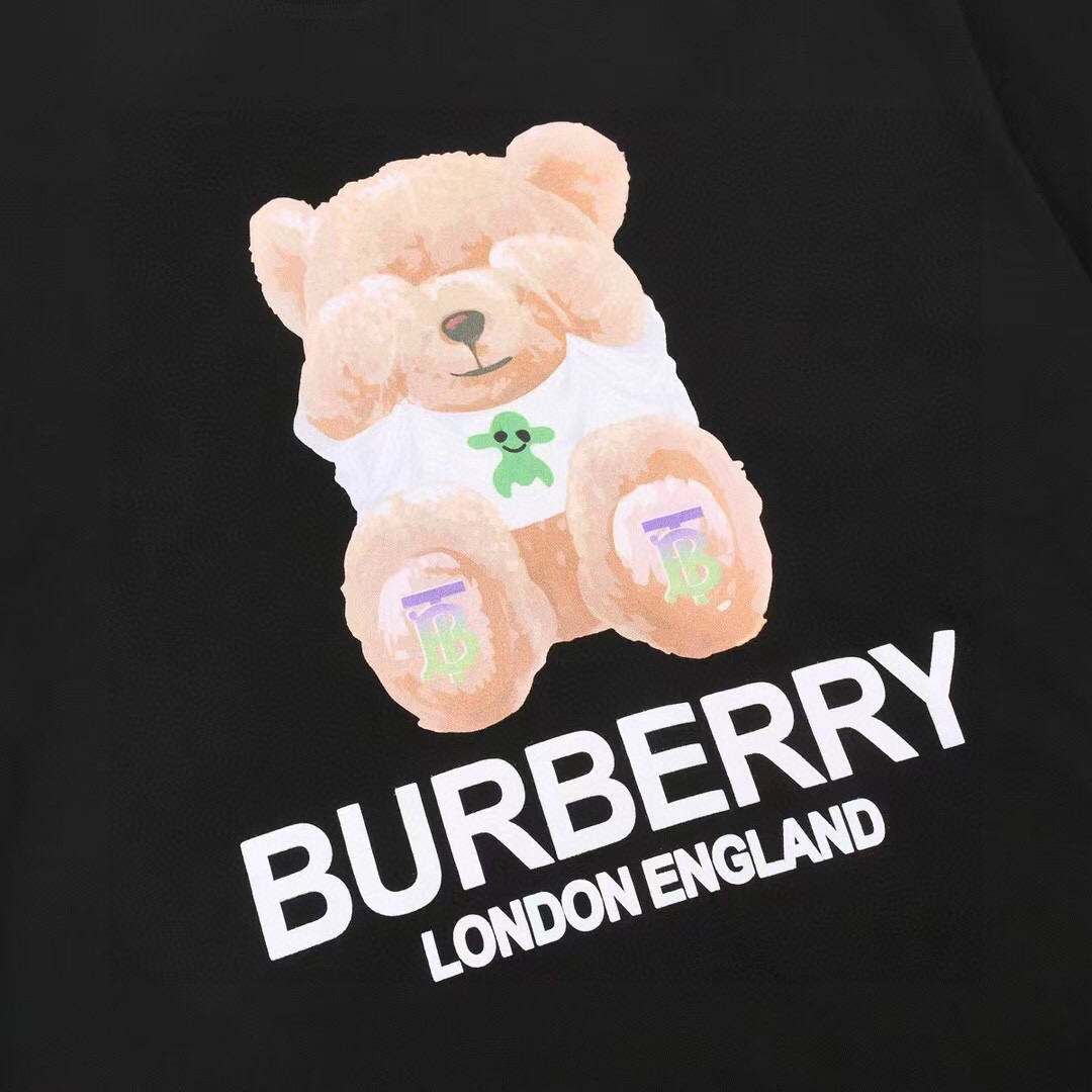 BURBERRY 巴宝莉印花圆领毛圈卫衣 2