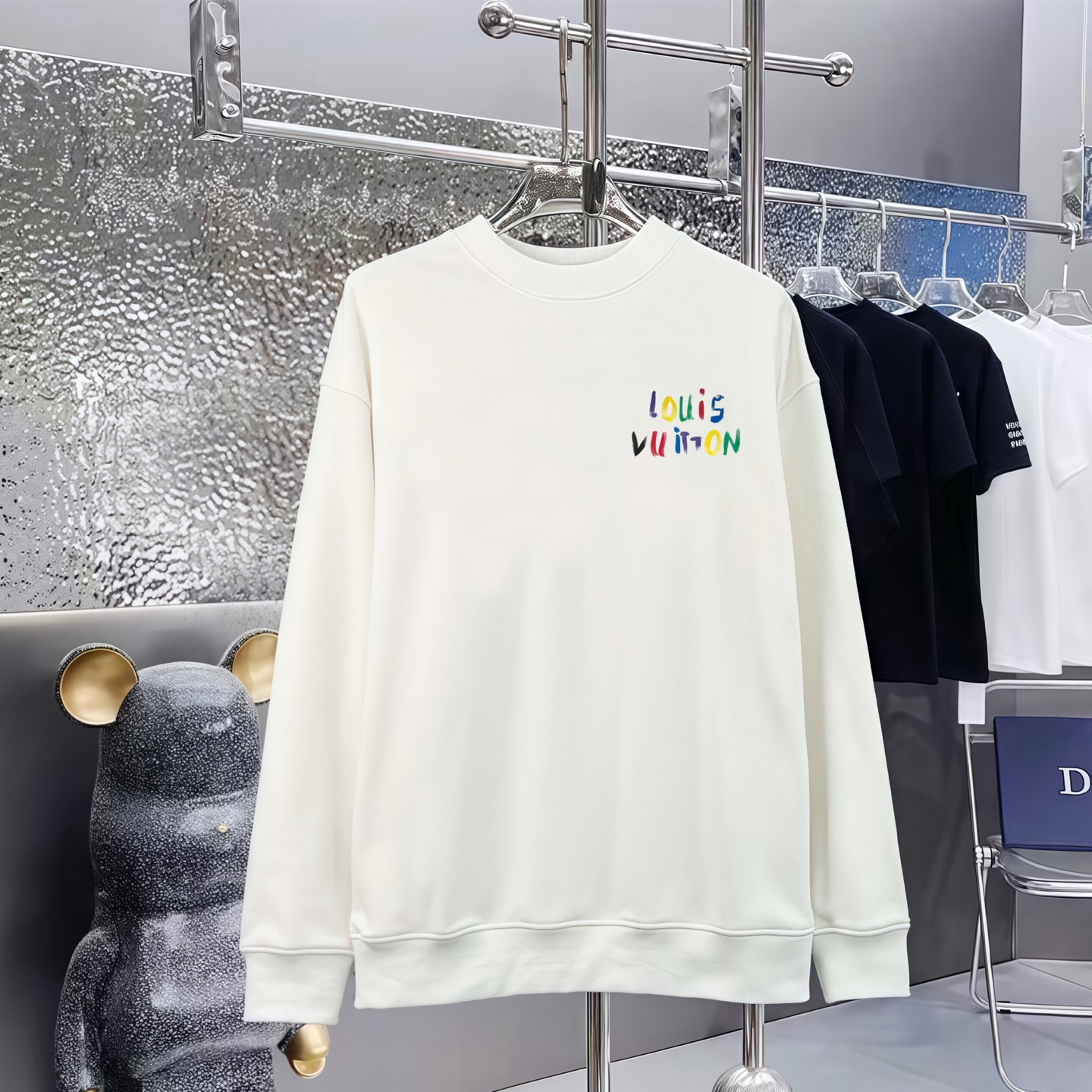 LOUIS VUITTON 路易威登印花毛圈衛衣 男女共用 1:1版型