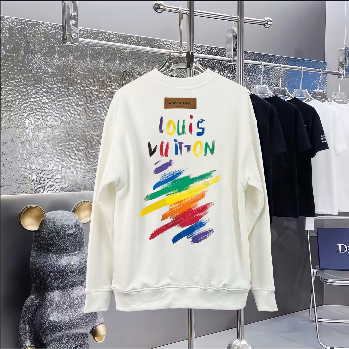 LOUIS VUITTON 路易威登印花毛圈衛衣 男女共用 1:1版型