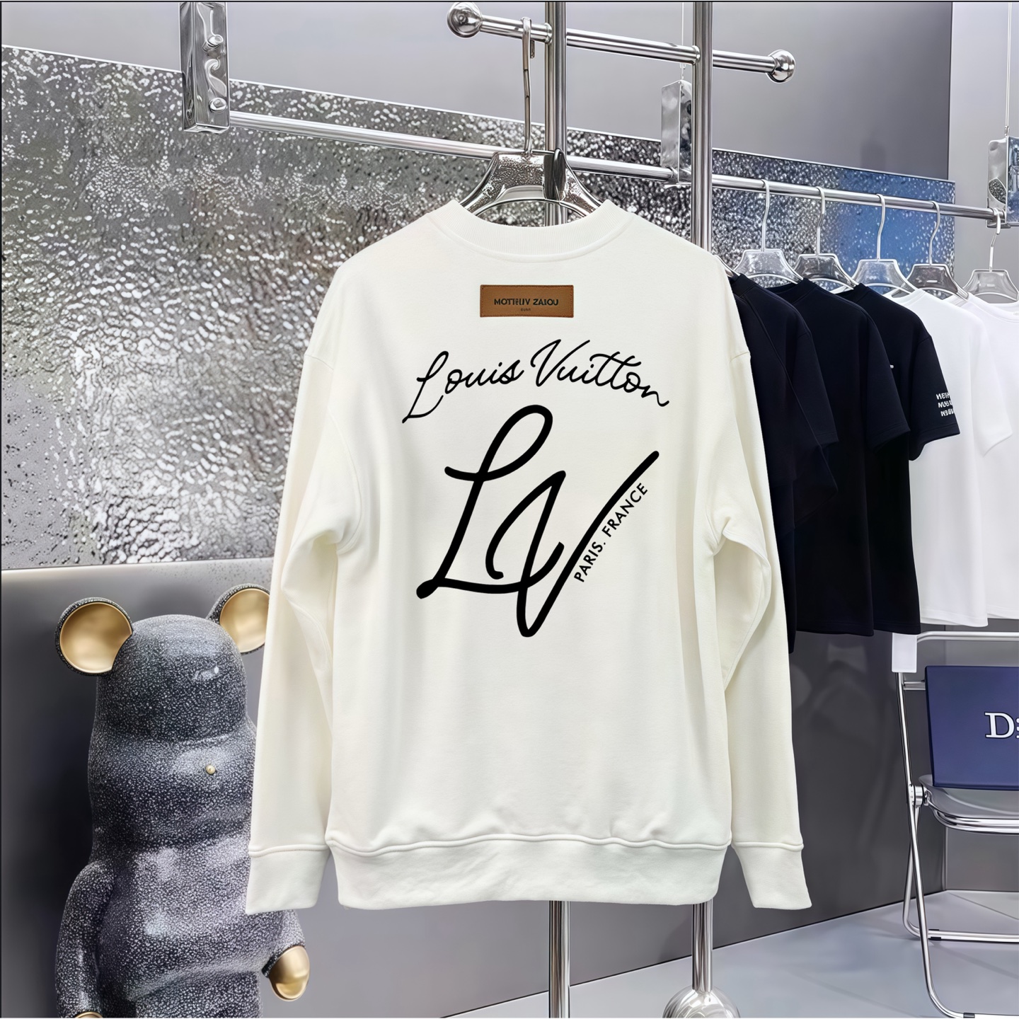 LOUIS VUITTON 路易威登印花毛圈衛衣 男女兼用 高品質