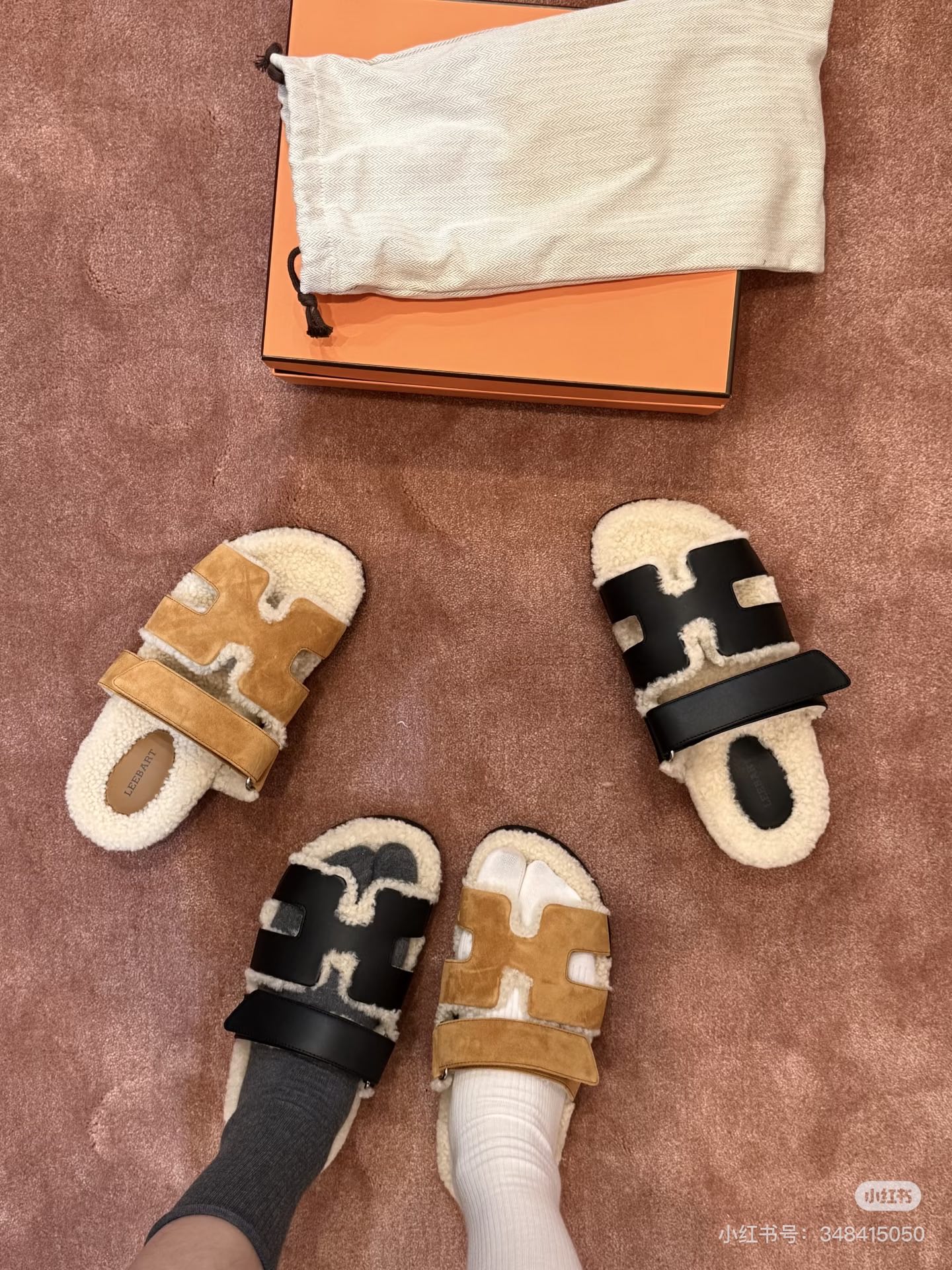 NO:693818,Upper feet, furry shoes, slippers, slippers19860909上脚,毛毛鞋拖鞋,slippers,Women's Shoes