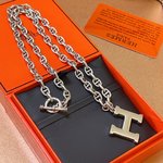Hermes Jewelry Necklaces & Pendants Unisex Fashion Chains
