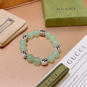 7 Star Collection Gucci Jewelry Bracelet Green Unisex