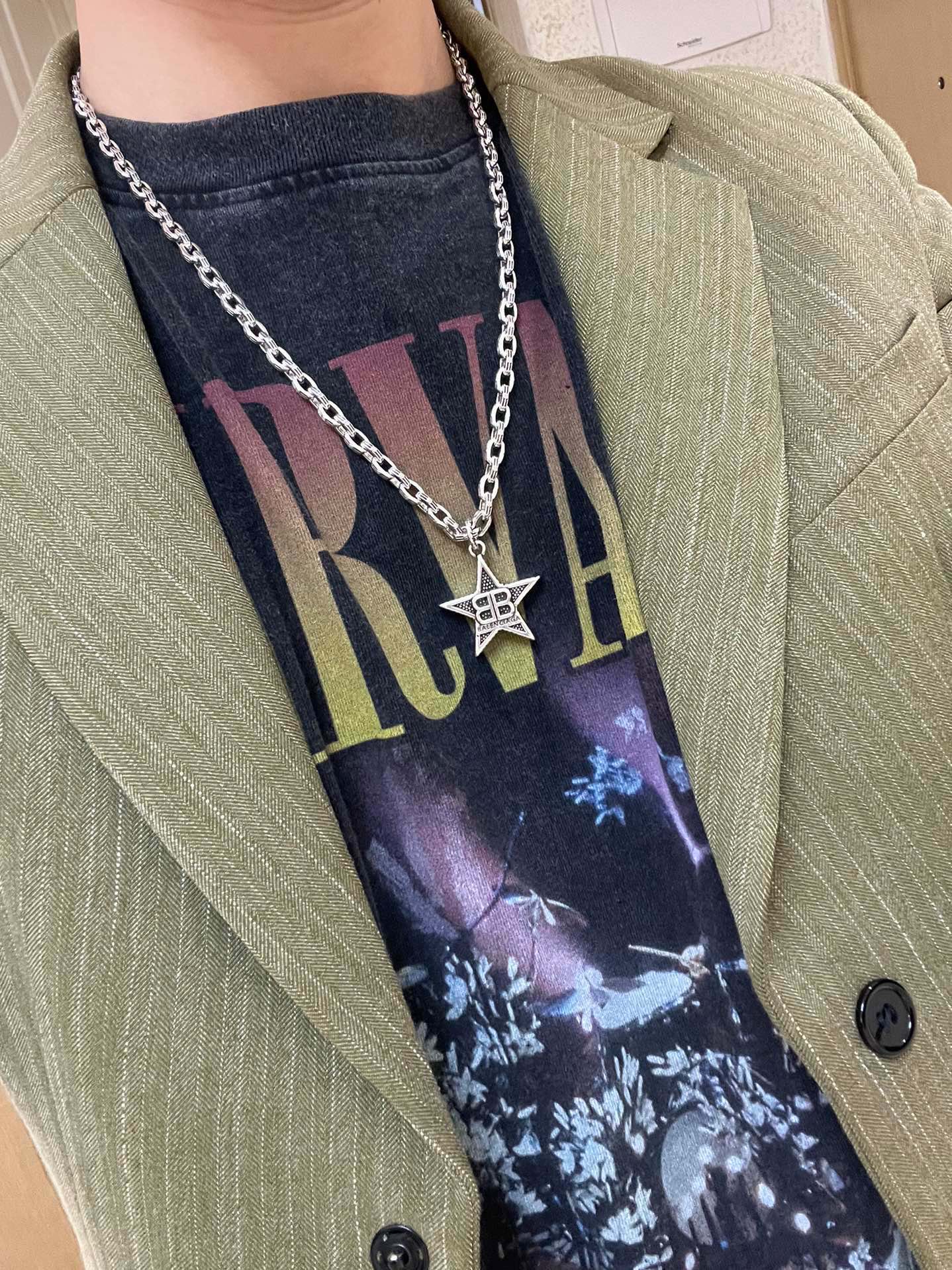 批140原单货🔹🔹新品 巴黎世家项链 Balenciaga 新款项链🔹专柜一致 细节做工精细 每个细节流程到位 设计工艺精细 火爆款出货 设计独特 复古风格 巴黎世家项链