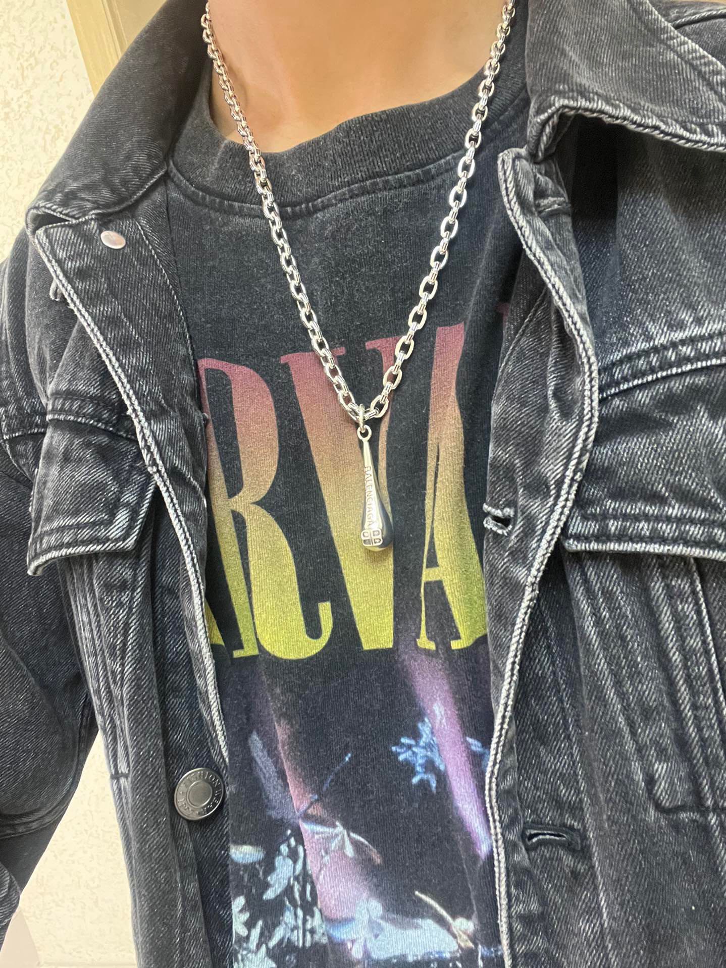 批135 原单货🔹🔹新品 巴黎世家项链 Balenciaga 新款项链🔹专柜一致 细节做工精细 每个细节流程到位 设计工艺精细 火爆款出货 设计独特 复古风格 巴黎世家项链