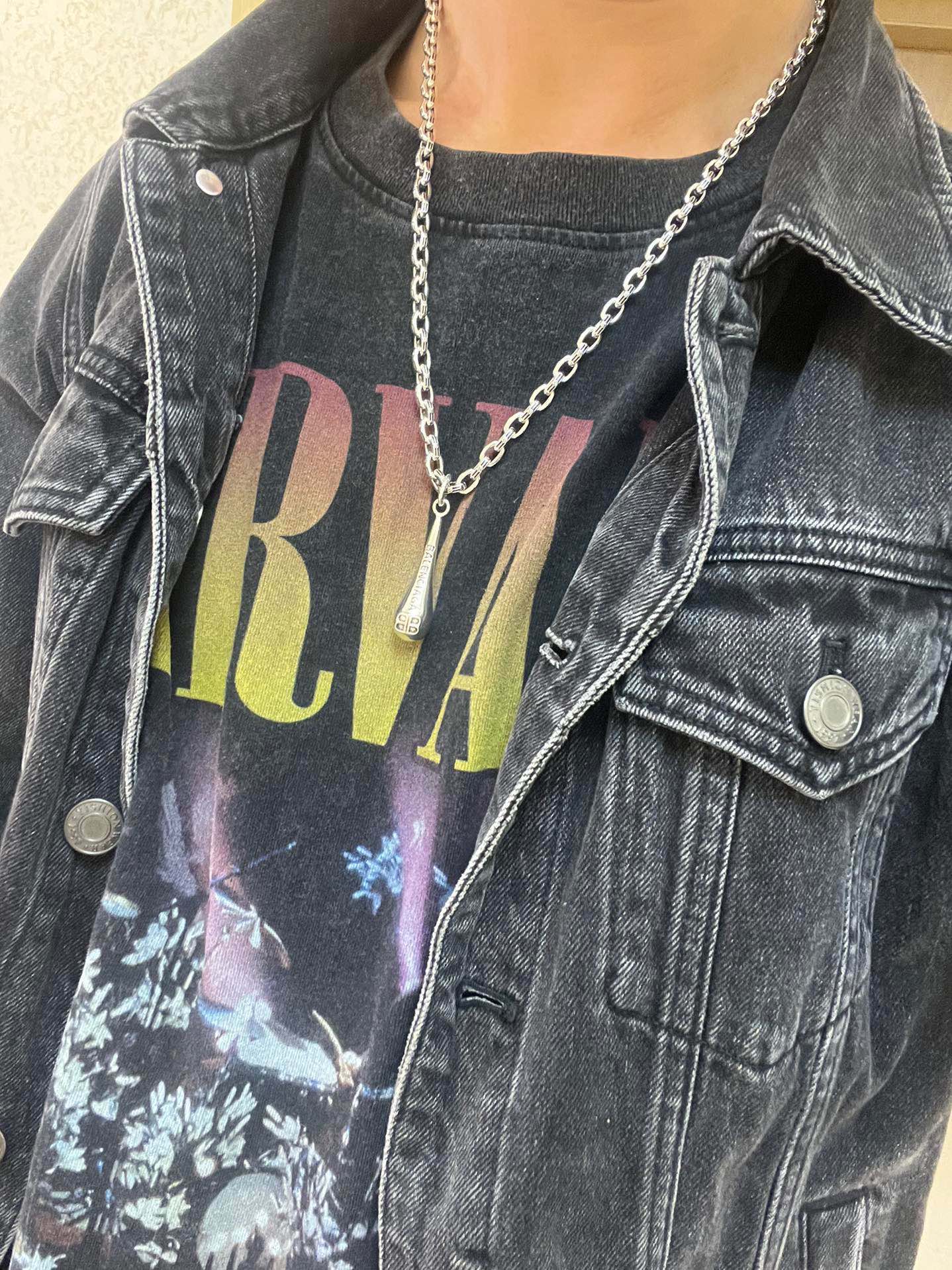 批135 原单货🔹🔹新品 巴黎世家项链 Balenciaga 新款项链🔹专柜一致 细节做工精细 每个细节流程到位 设计工艺精细 火爆款出货 设计独特 复古风格 巴黎世家项链