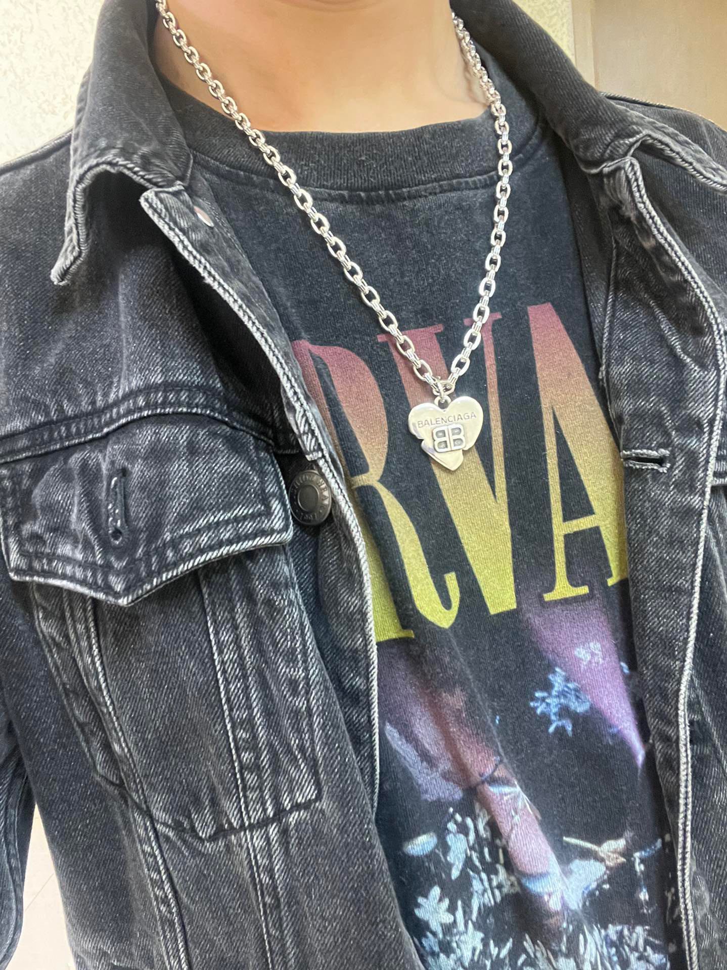 批140 原单货🔹🔹新品 巴黎世家项链 Balenciaga 新款项链🔹专柜一致 细节做工精细 每个细节流程到位 设计工艺精细 火爆款出货 设计独特 复古风格 巴黎世家项链