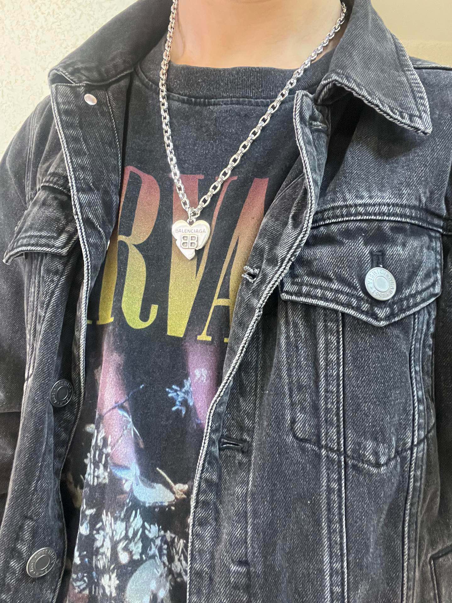 批140 原单货🔹🔹新品 巴黎世家项链 Balenciaga 新款项链🔹专柜一致 细节做工精细 每个细节流程到位 设计工艺精细 火爆款出货 设计独特 复古风格 巴黎世家项链