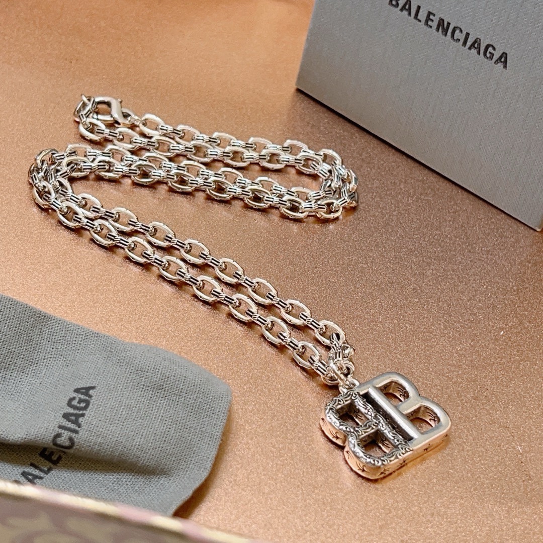 Balenciaga Jewelry Necklaces & Pendants Gold Yellow