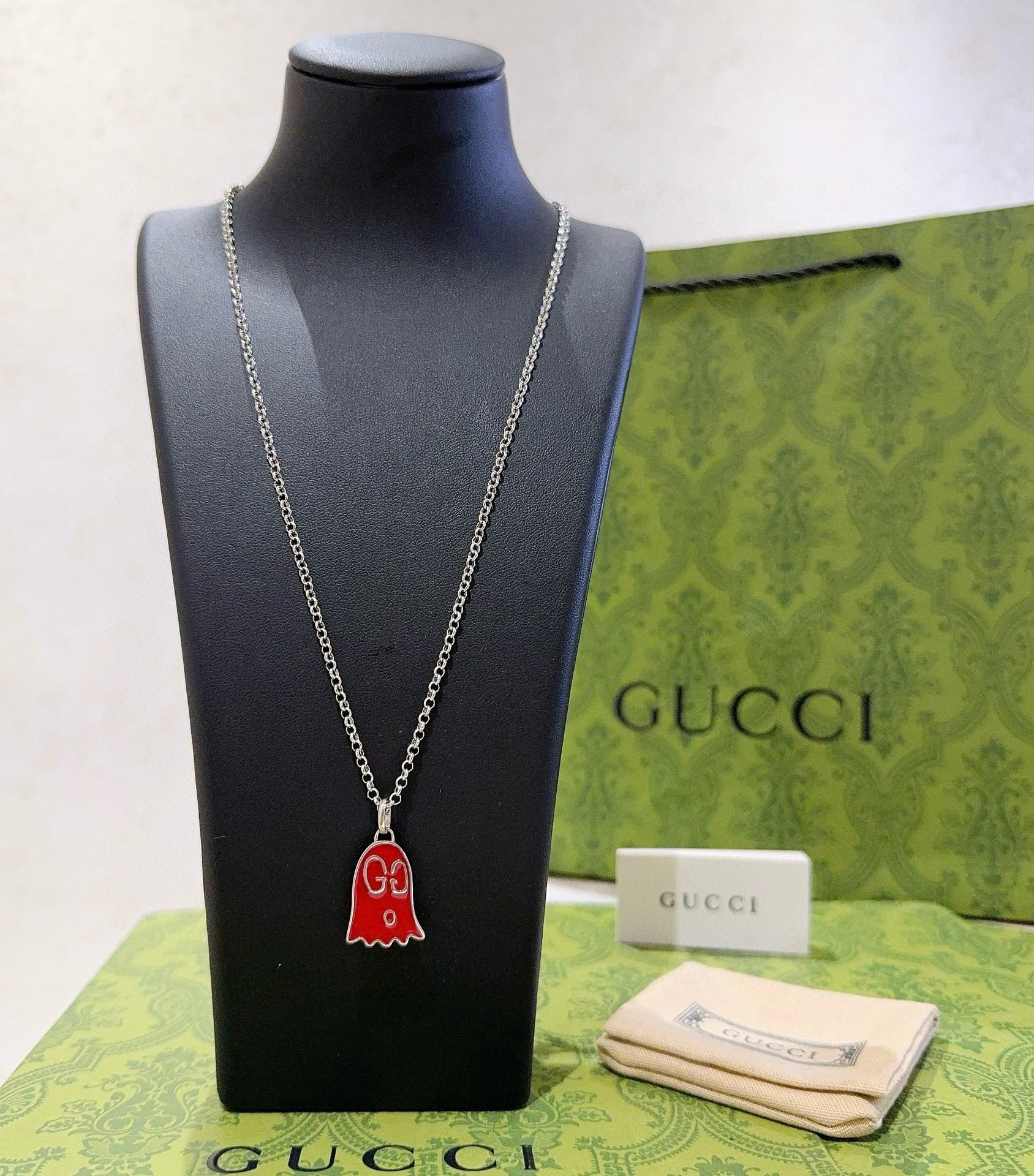 Gucci Biżuteria Naszyjniki & wisiorki Vintage Łańcuchy