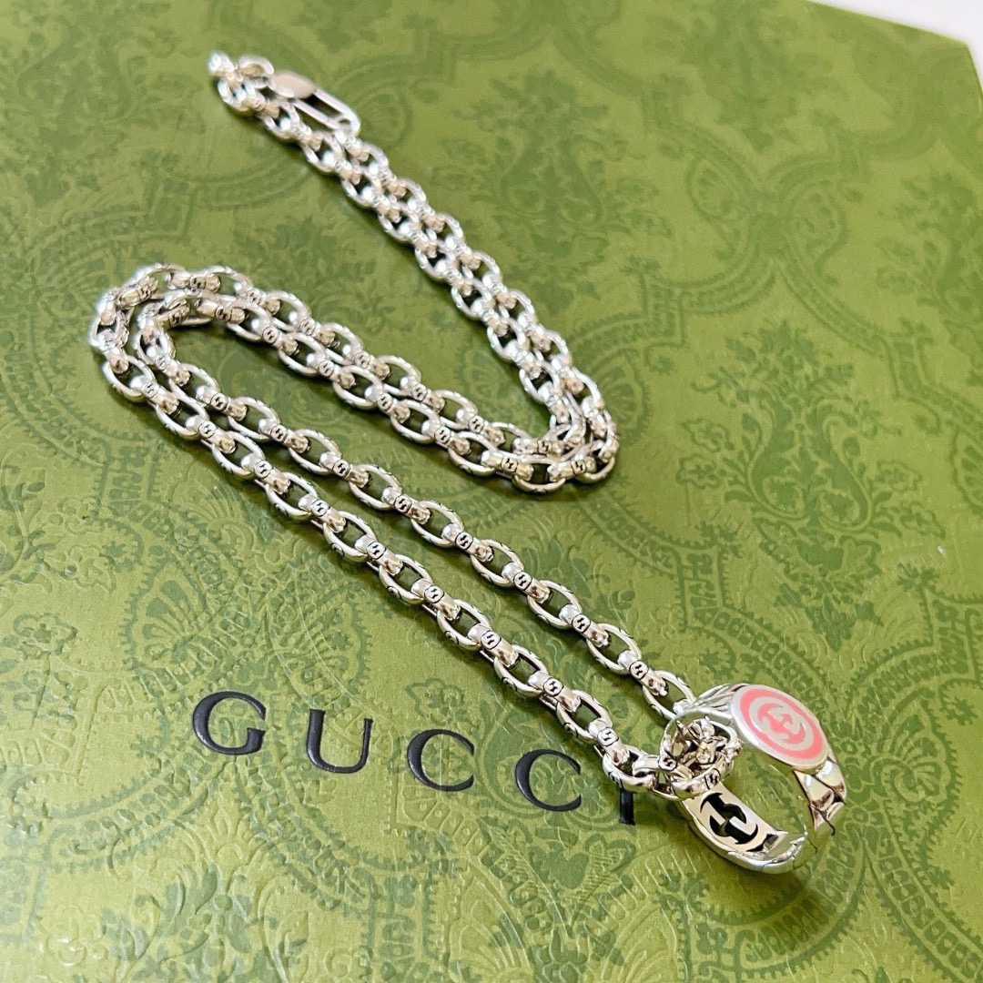 Gucci Joalheria Colares & Pendents Vintage Correntes