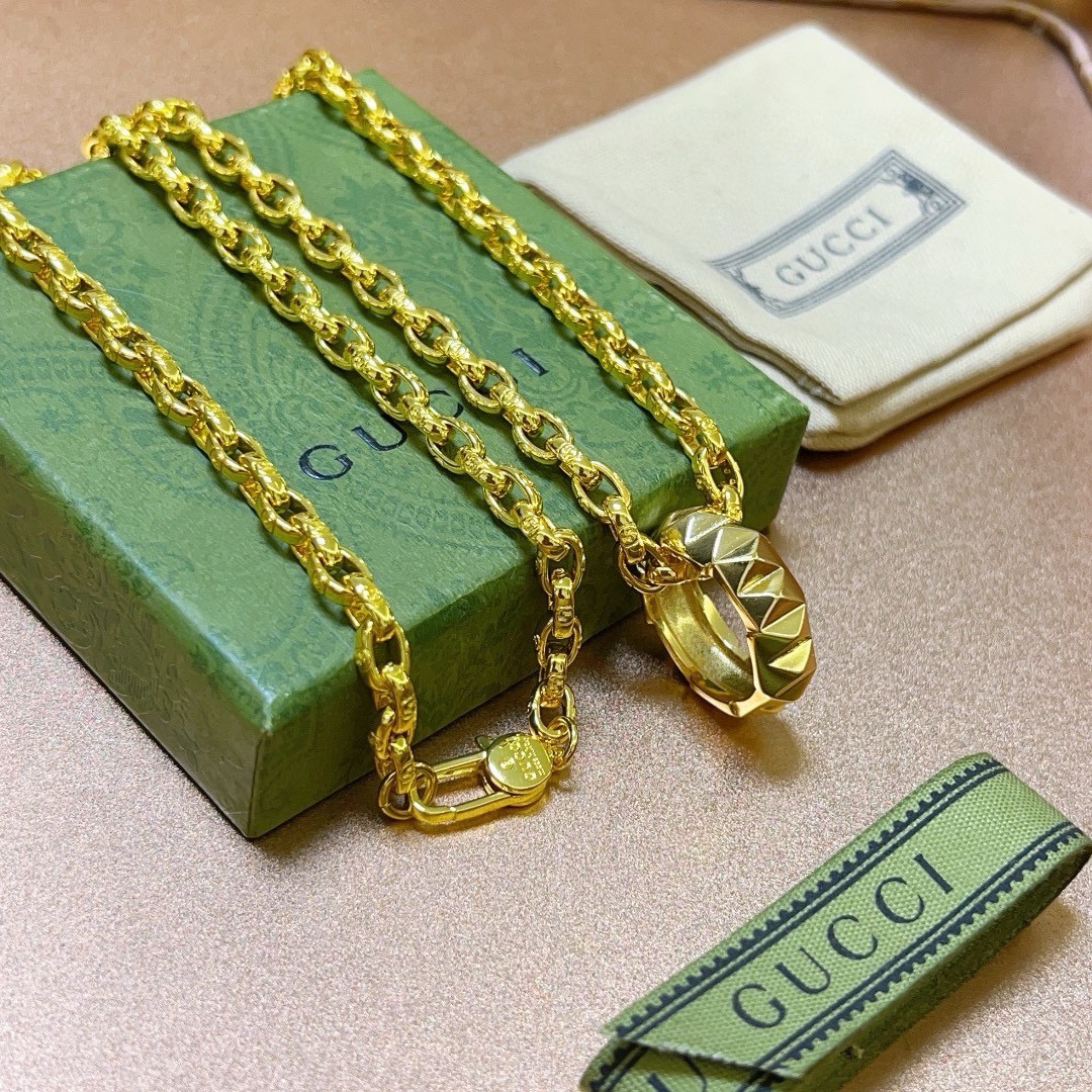 Gucci Juwelen Halsketten & Anhänger Gold Gelb Ketten