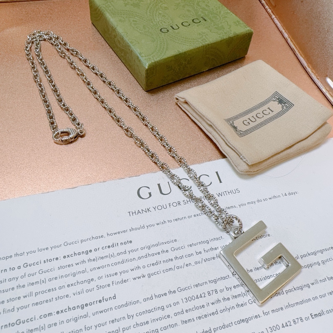 新品发布👒不爆不发 抖音带货网红首选 Gucci古驰项链最新款链条档次更高Anger Forest系列设计理念复古项链 4