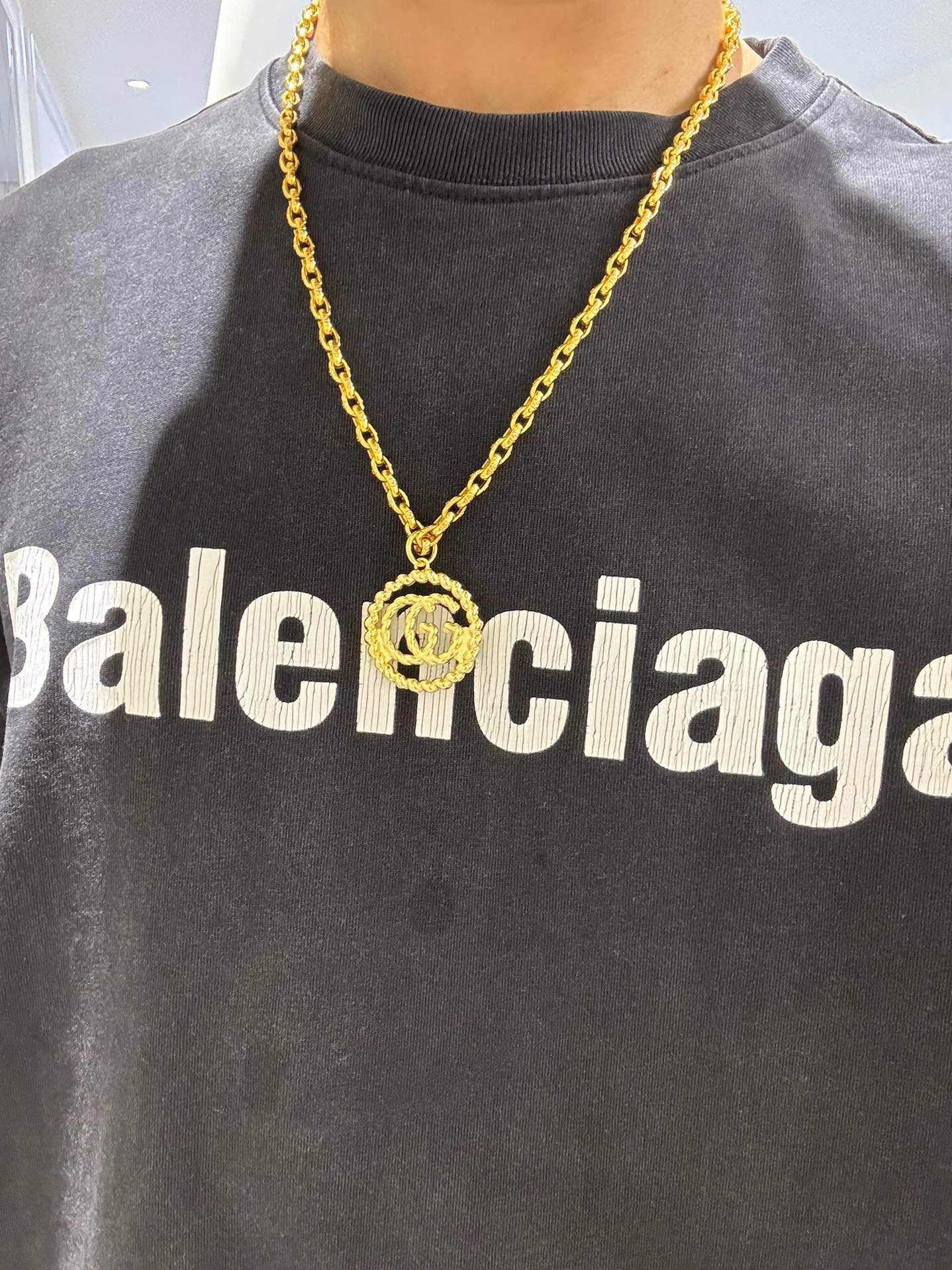 新品发布 🇮🇹意大利官宣 Gucci古驰项链最新款链条档次更高Anger Forest系列双G经典款设计理念项链系列新品18K黄金项链 5