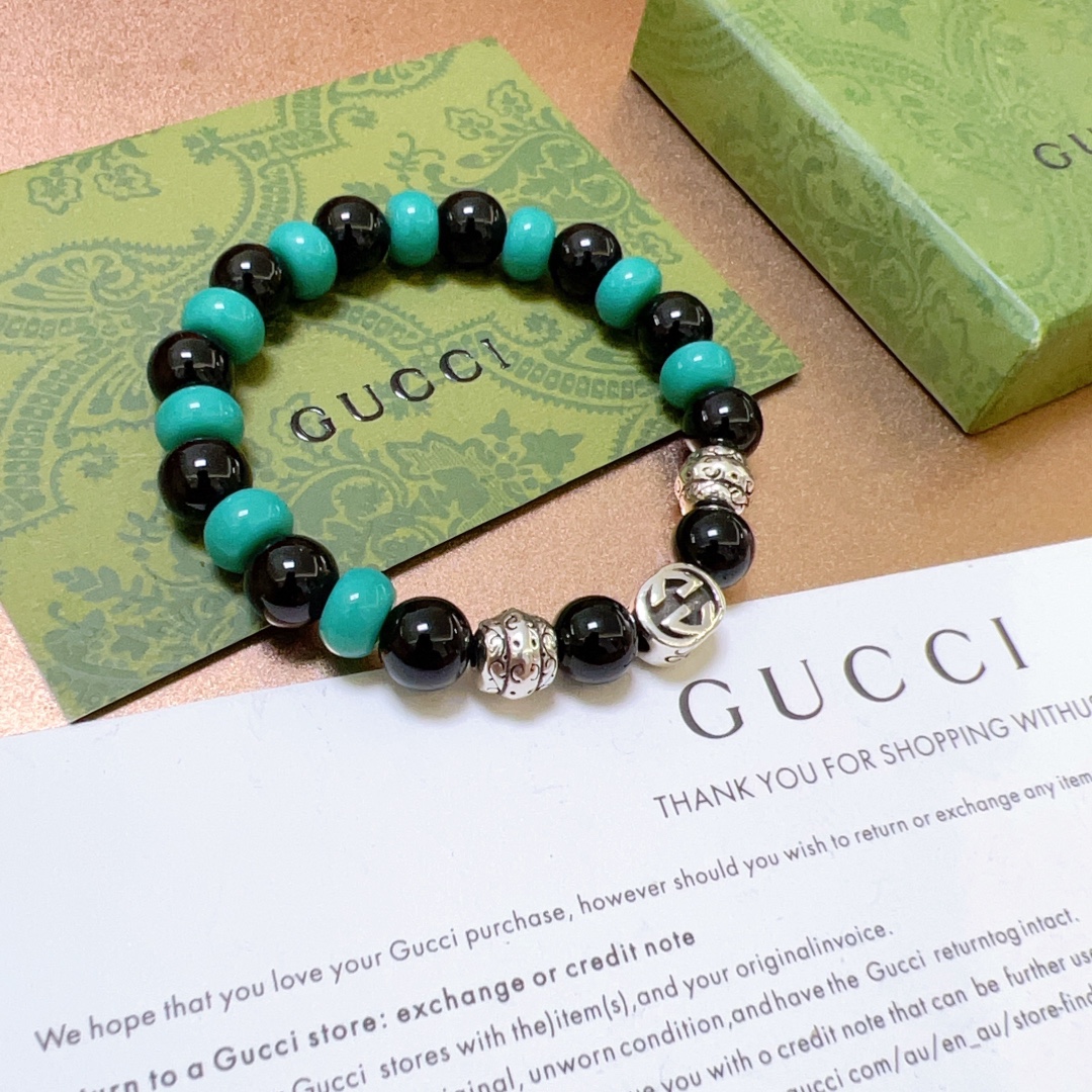 古驰 Gucci 高定典藏高定典雅奢华珠宝首饰项链手链戒指 #8536A044 4