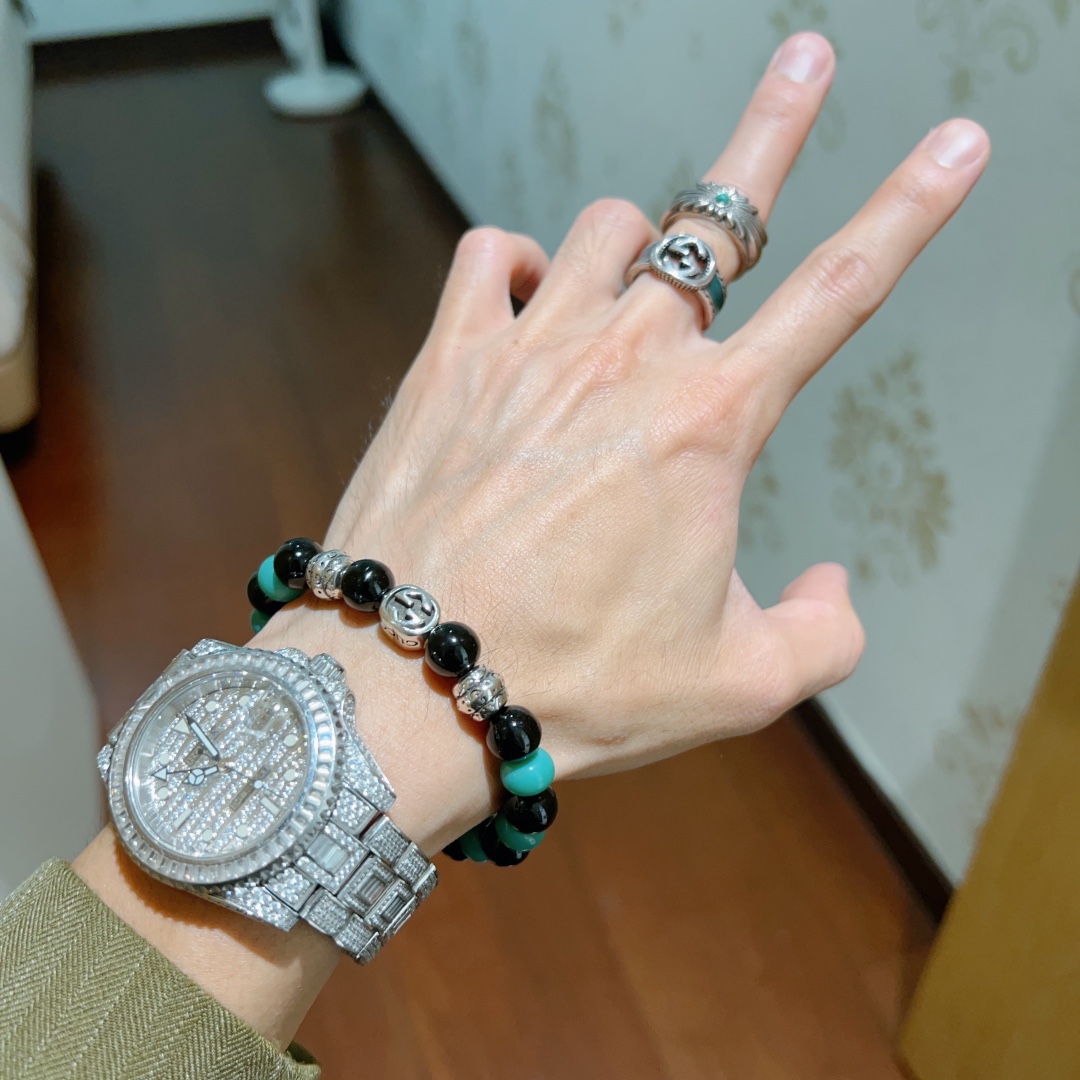 古驰 Gucci 高定典藏高定典雅奢华珠宝首饰项链手链戒指 #8536A044 6
