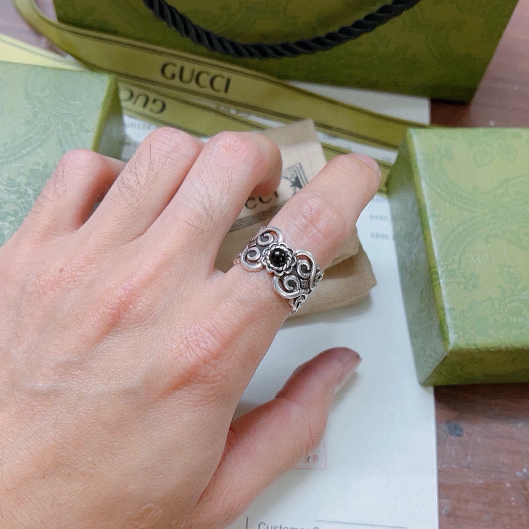 Gucci Ring** – Latest high-end model, celebrity favorite from the Anger - Jewelry 6