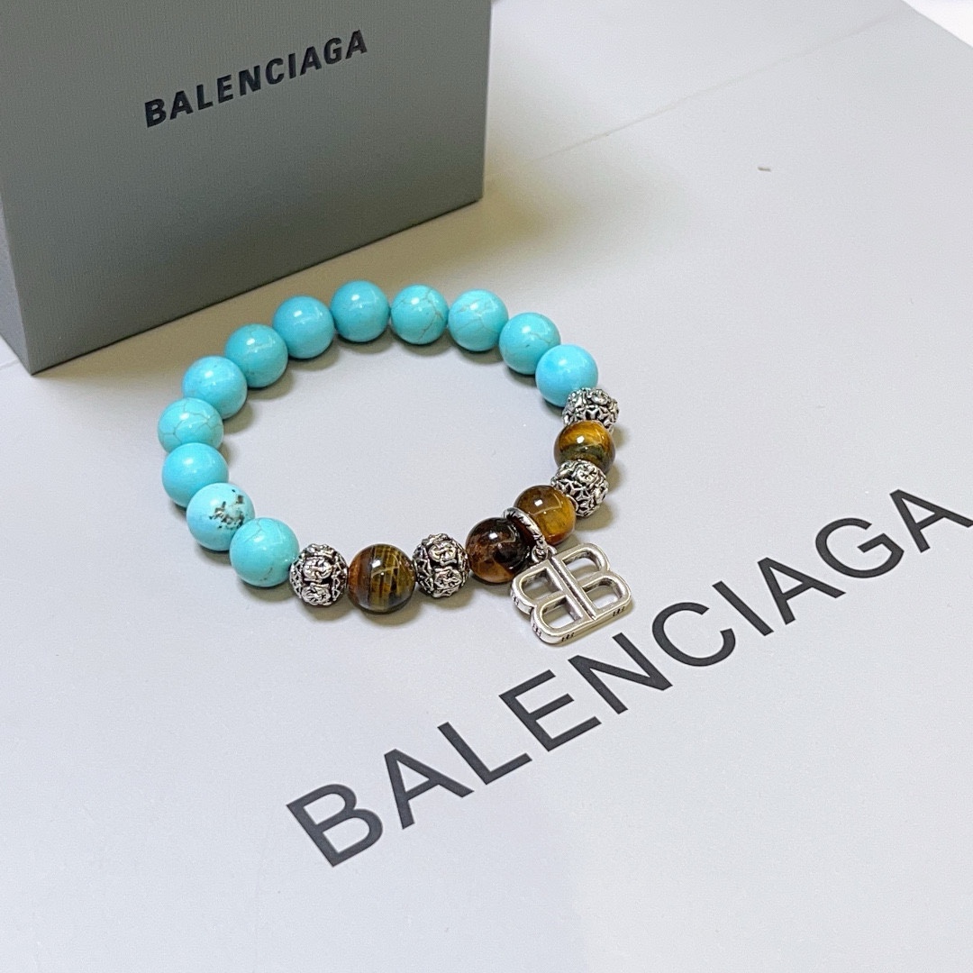 NO:106778,Batch of new product press conference counter seiko version of turquoise Balenciaga bracelet turquoise Thai silver style Balenciaga bracelet same style as men and women, retro and old style, original reproduction, pure handmade ~ authentic model opening trend and fashion essentials for both men and women, couple style same style, rock punk Thai silver style, retro elements, trendy and versatile, super like to place orders, notes sizes 16 cm to 24 cm, jewelry boutique, balenciaga, bracelet19860909批 新品发布会专柜精工版本松石巴黎世家手链 松石泰银风格巴黎世家手链 明星同款男女款 复古做旧风 原版复刻 纯手工打造 ～正品开模潮流时尚必备 男女均可佩戴 情侣款同款 摇滚朋克泰银风格 复古元素 潮流百搭 超级喜欢下单备注尺寸 16厘米到24厘米,饰品精品,balenciaga,bracelet,Jewelry