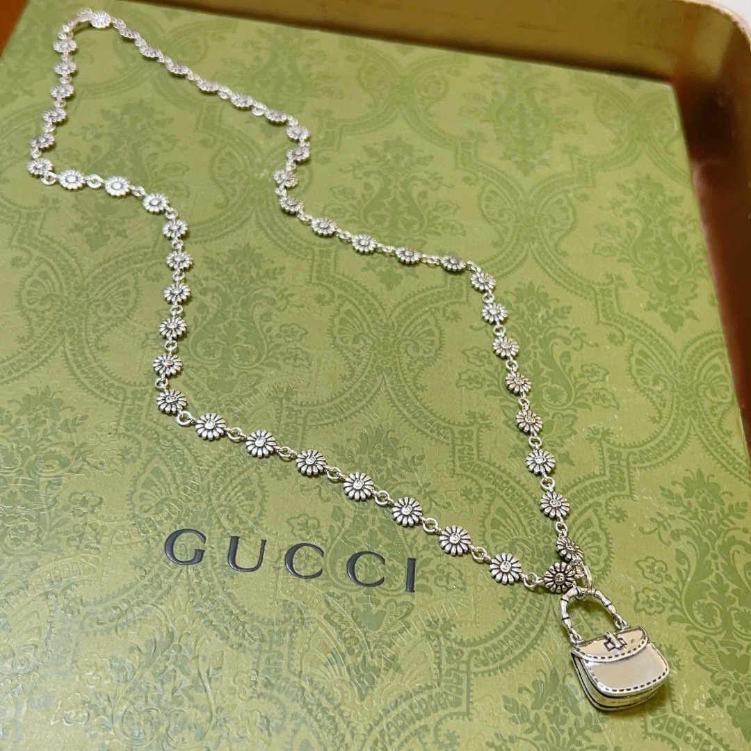 Gucci's latest upgraded Double G classic necklace from the Anger Forest - Jewelry 2