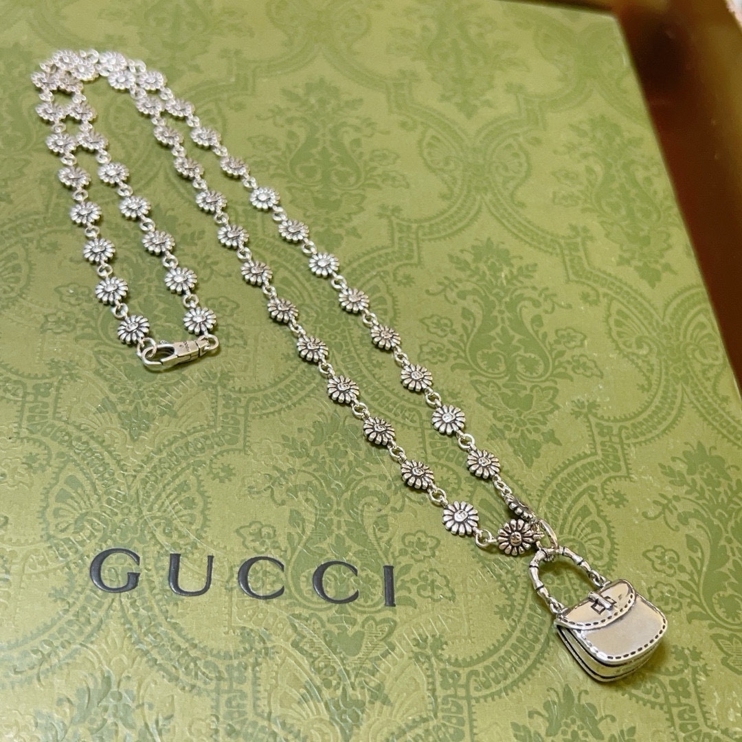 Gucci's latest upgraded Double G classic necklace from the Anger Forest - Jewelry 4
