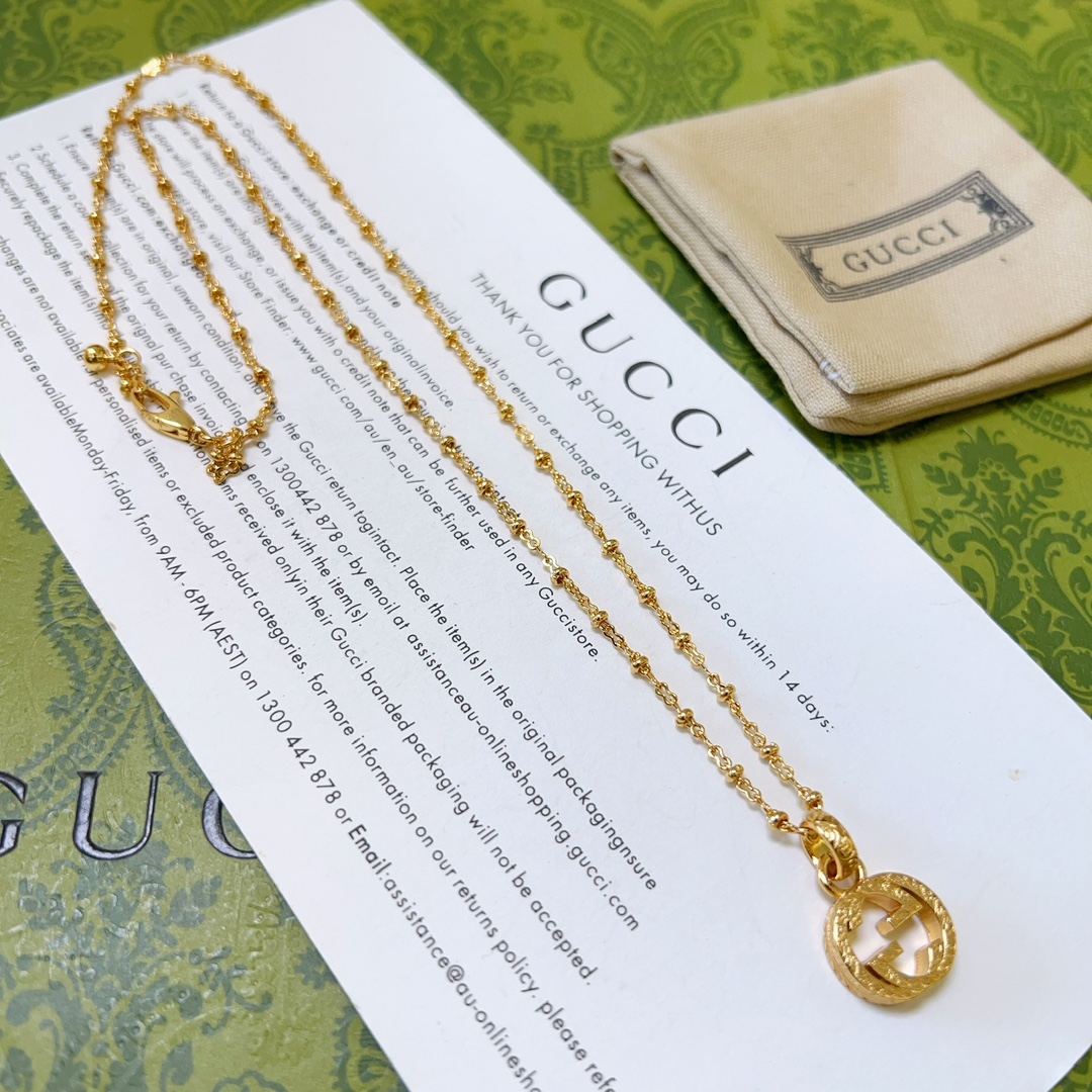 Gucci Necklace – Latest design with an upgraded, higher-grade chain - Jewelry 4