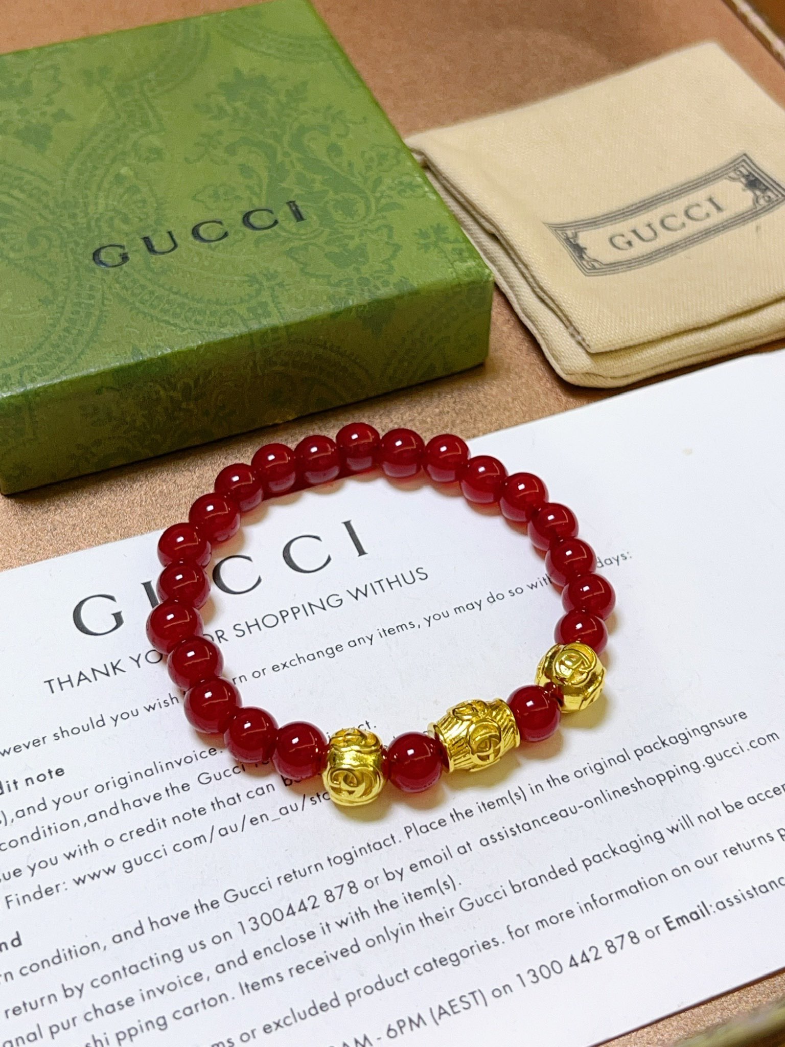 Gucci luxury bracelet