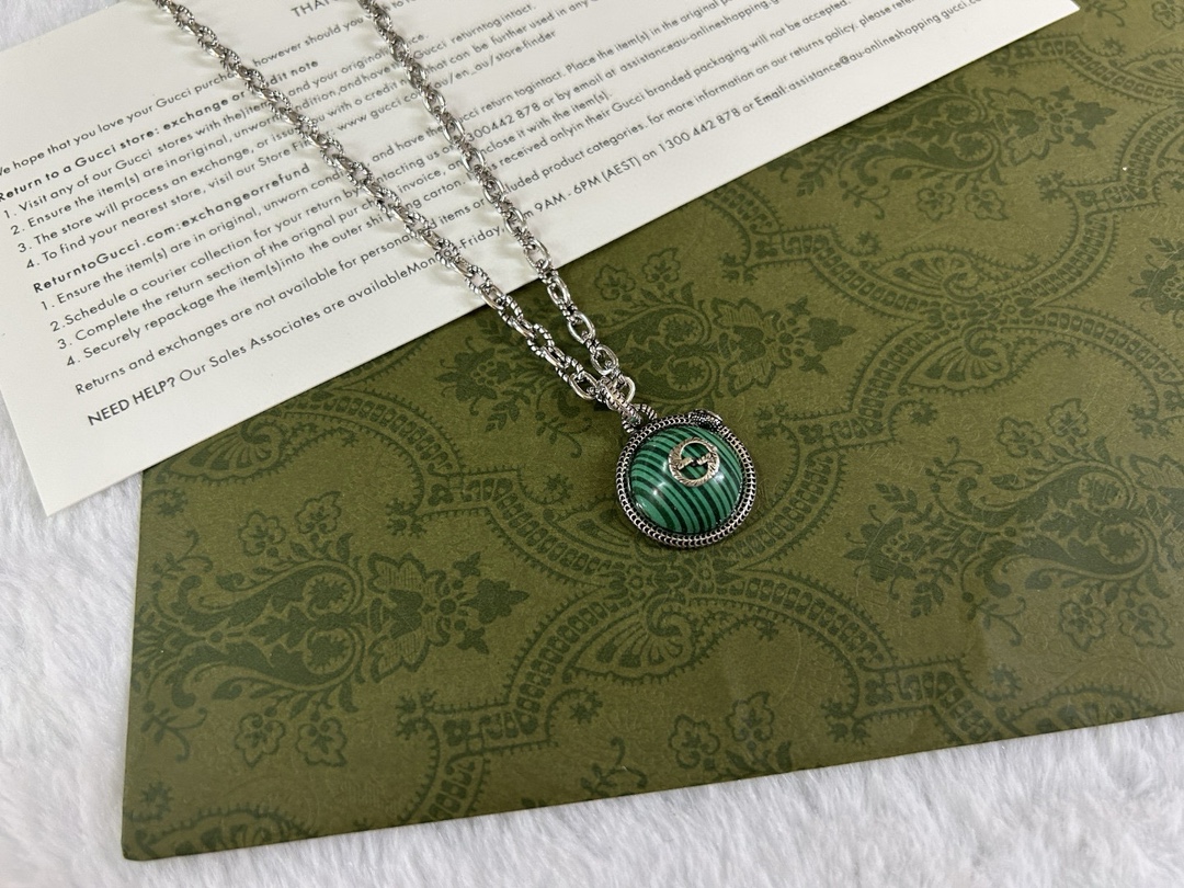 NO:105926,Gucci turquoise king snake border necklace, jewelry boutique, gucci, gucci, necklace19860909批.Gucci 古驰 绿松石王蛇镶边项链,饰品精品,gucci,gucci,necklace,Jewelry