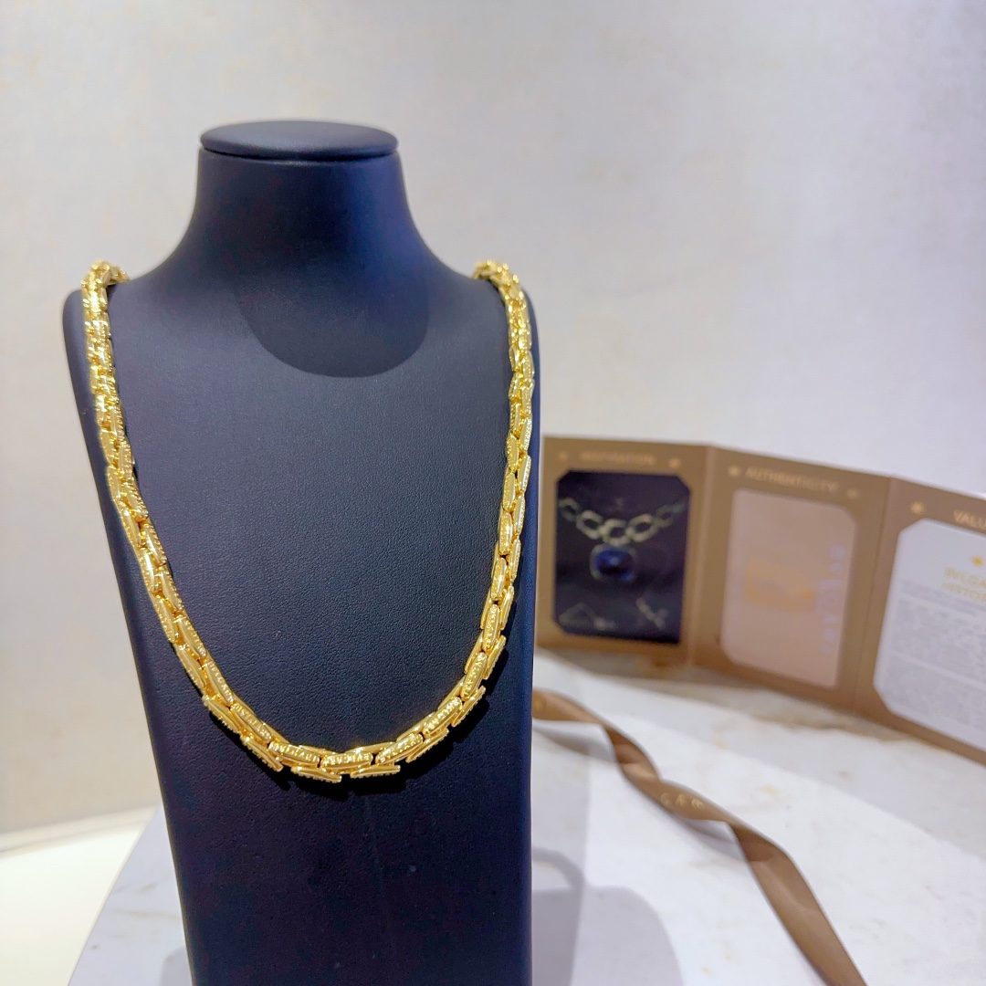 Luxurious BVLGARI Boulie DIVAS’ DREAM Necklace in Gold with Logo – Lot 273 - 图片 5