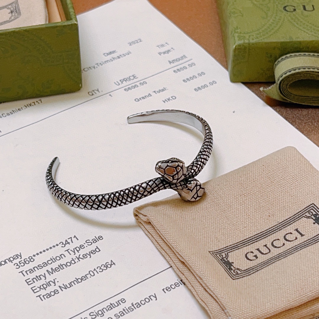 古驰 Gucci 高定典藏高定典雅奢华珠宝首饰项链手链戒指 #DC6779AC 8