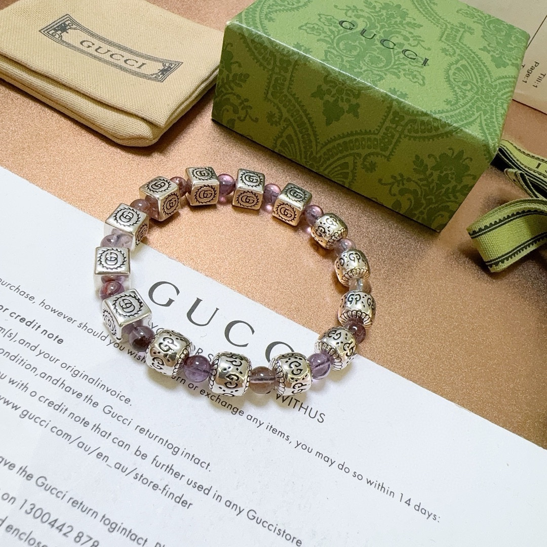 古驰 Gucci 高定典藏高定典雅奢华珠宝首饰项链手链戒指 #248E1E56 5