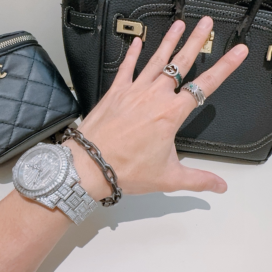 古驰 Gucci 高定典藏高定典雅奢华珠宝首饰项链手链戒指 #7683696E 2