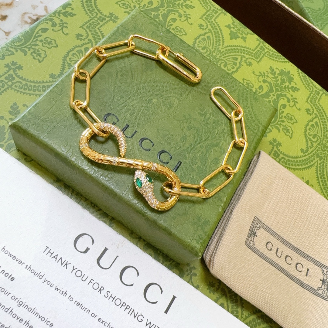古驰 Gucci 高定典藏高定典雅奢华珠宝首饰项链手链戒指 #06DABE73 8