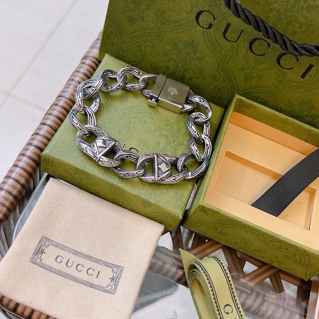 古驰 Gucci 高定典藏高定典雅奢华珠宝首饰项链手链戒指 #C03E2D8D 8