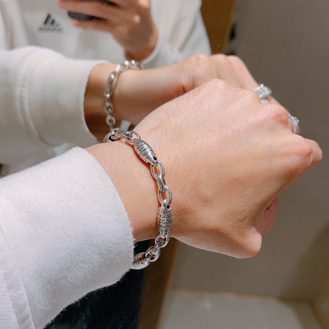 古驰 Gucci 高定典藏高定典雅奢华珠宝首饰项链手链戒指 #6119A73F 6