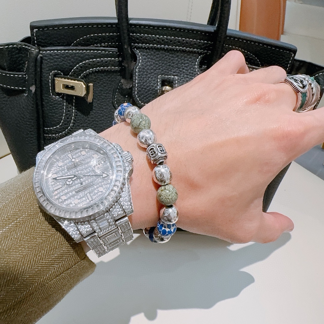 古驰 Gucci 高定典藏高定典雅奢华珠宝首饰项链手链戒指 #1CEEA123 7