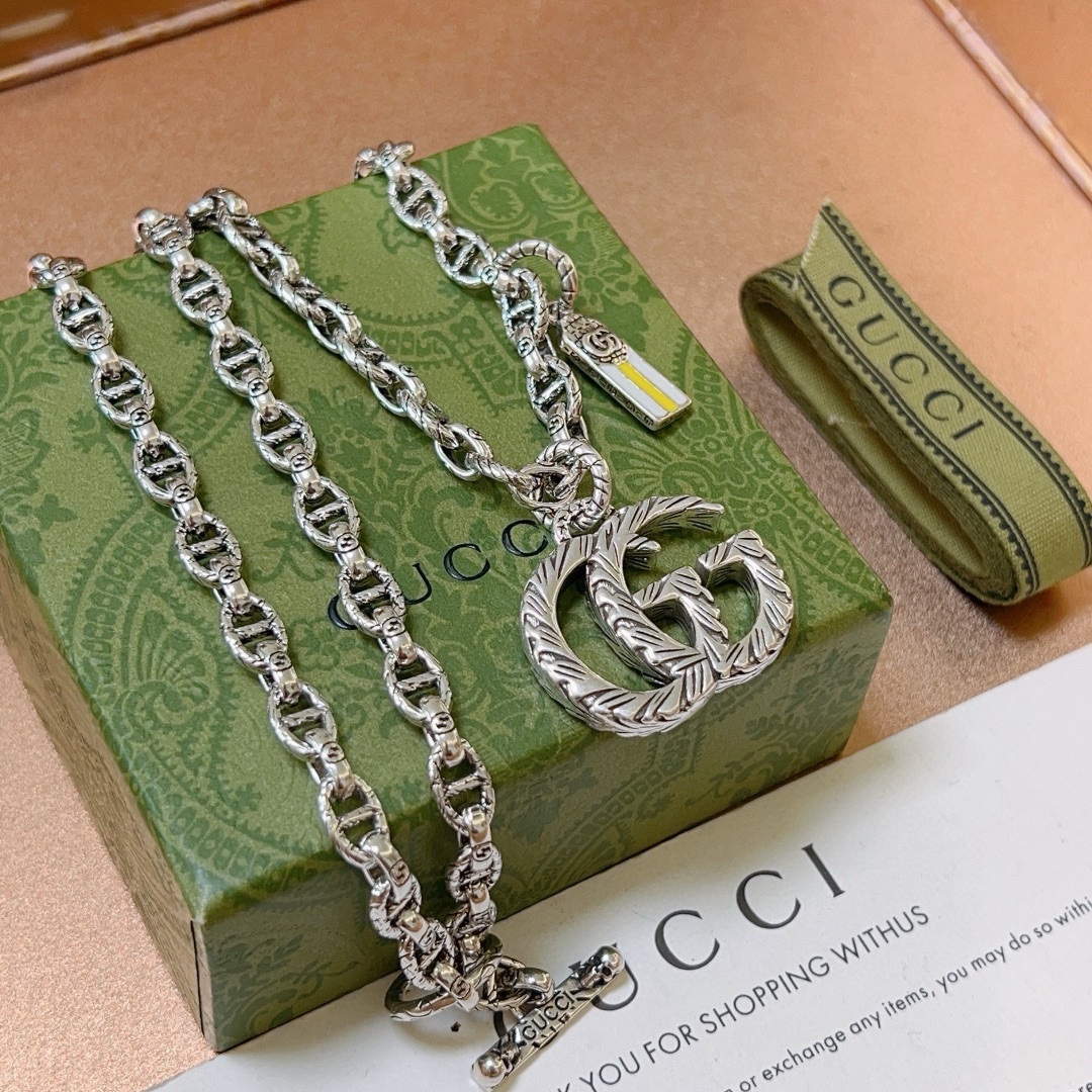 古驰 Gucci 高定典藏高定典雅奢华珠宝首饰项链手链戒指 #C05607EF 4