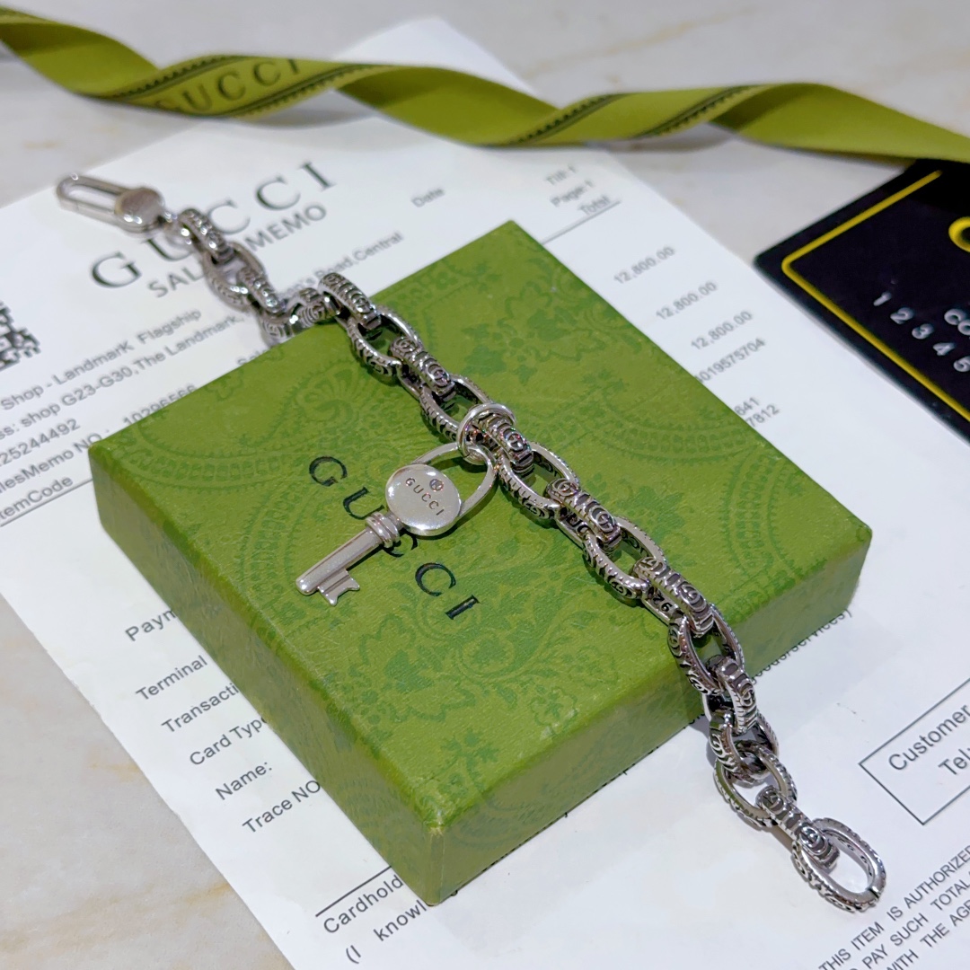 古驰 Gucci 高定典藏高定典雅奢华珠宝首饰项链手链戒指 #3F953102 5