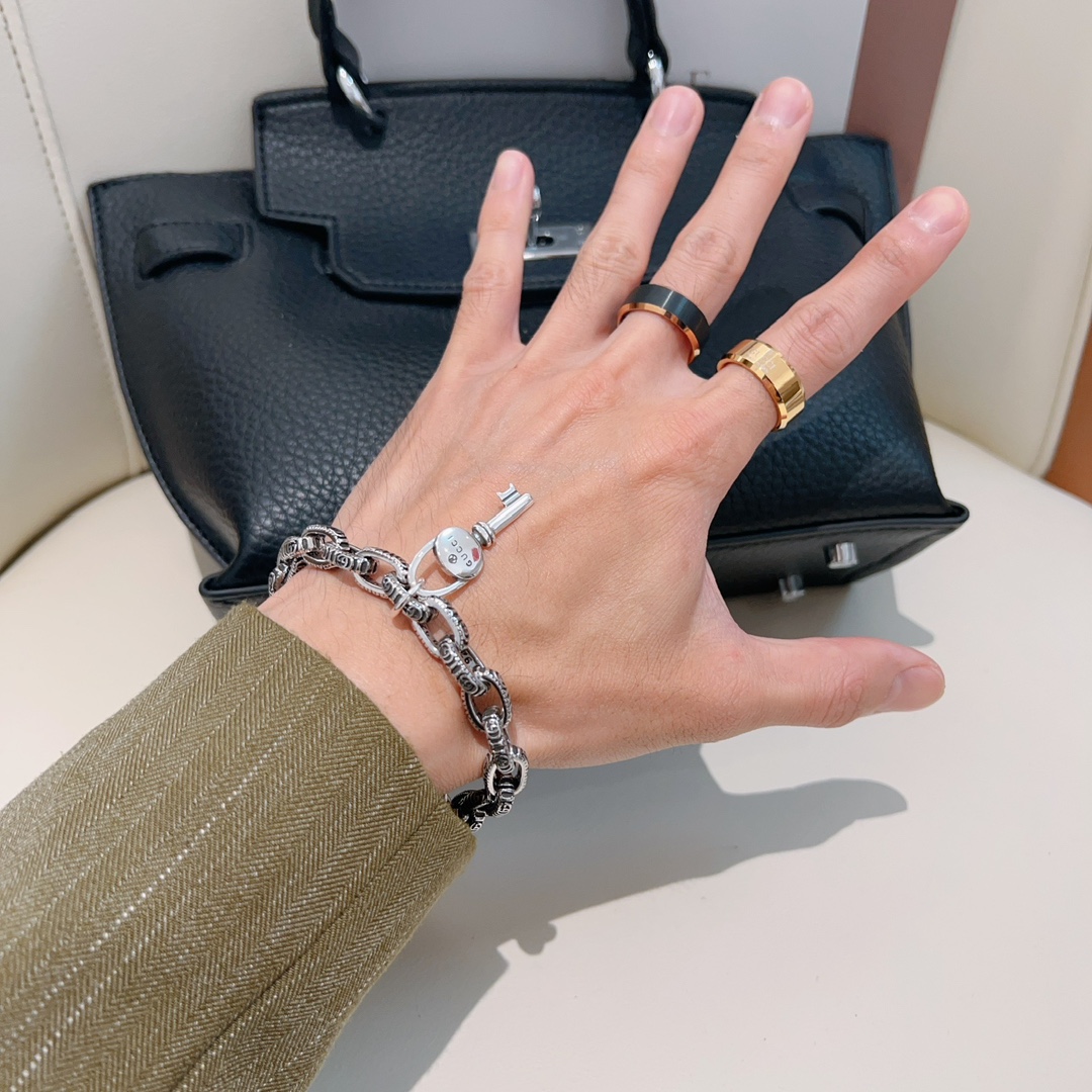 古驰 Gucci 高定典藏高定典雅奢华珠宝首饰项链手链戒指 #3F953102 3