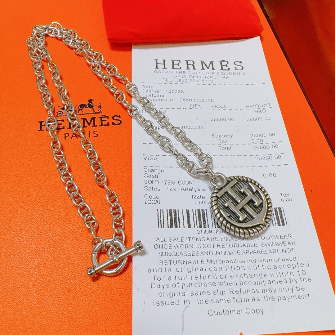 Hermès luxury necklace 8