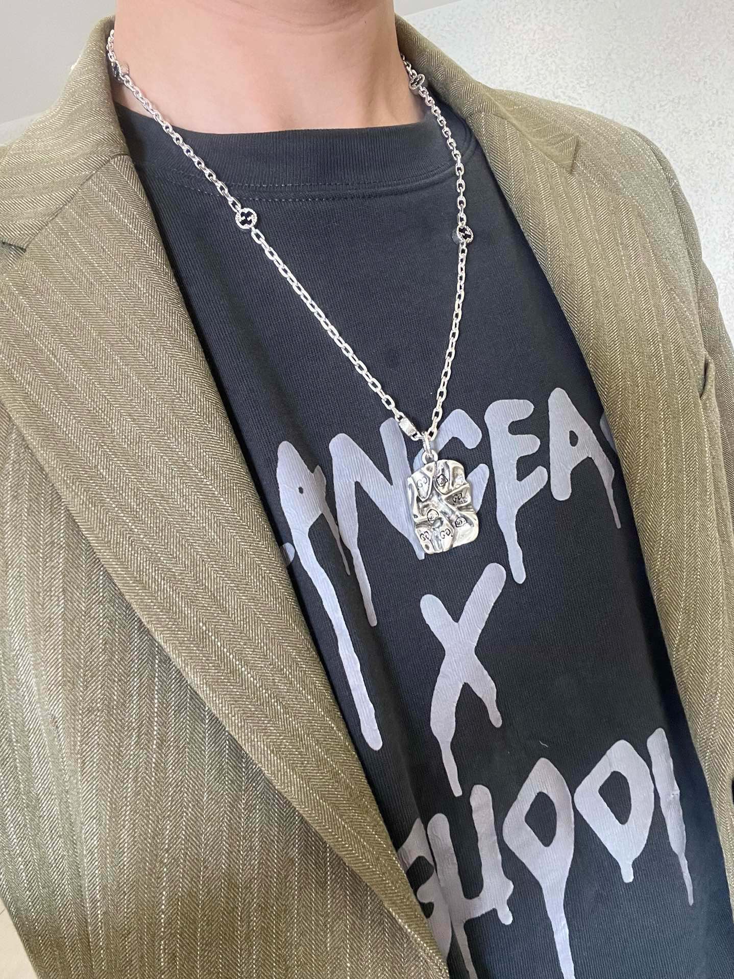 Gucci古驰项链最新款链条档次更高Anger Forest系列6G设计风格 经典款项链系列古驰项链 9