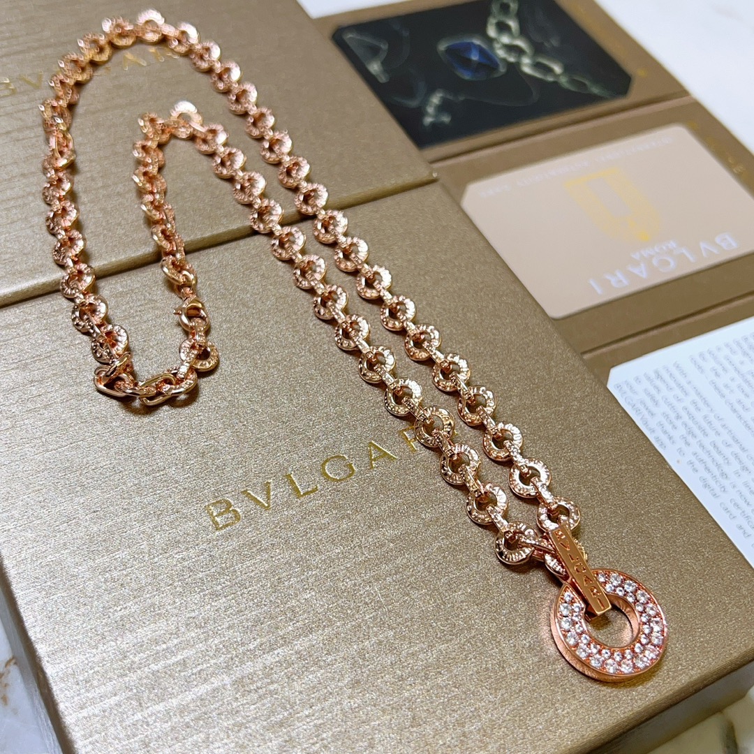 Bvlgari Haute Joaillerie Fine Jewelry Earrings Necklace Ring Ref 7