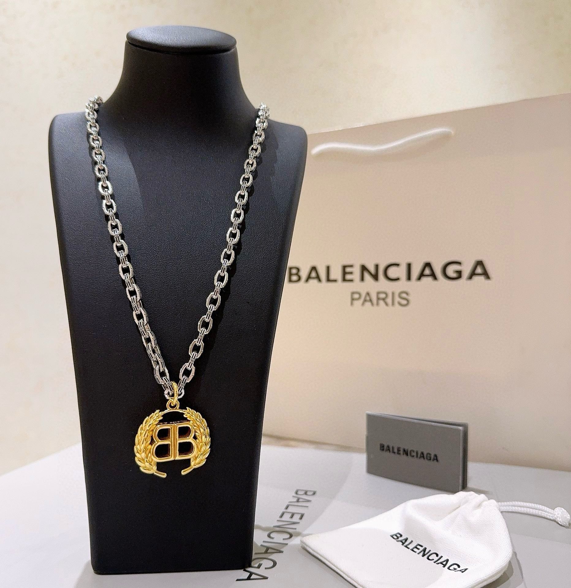 Balenciaga luxury necklace
