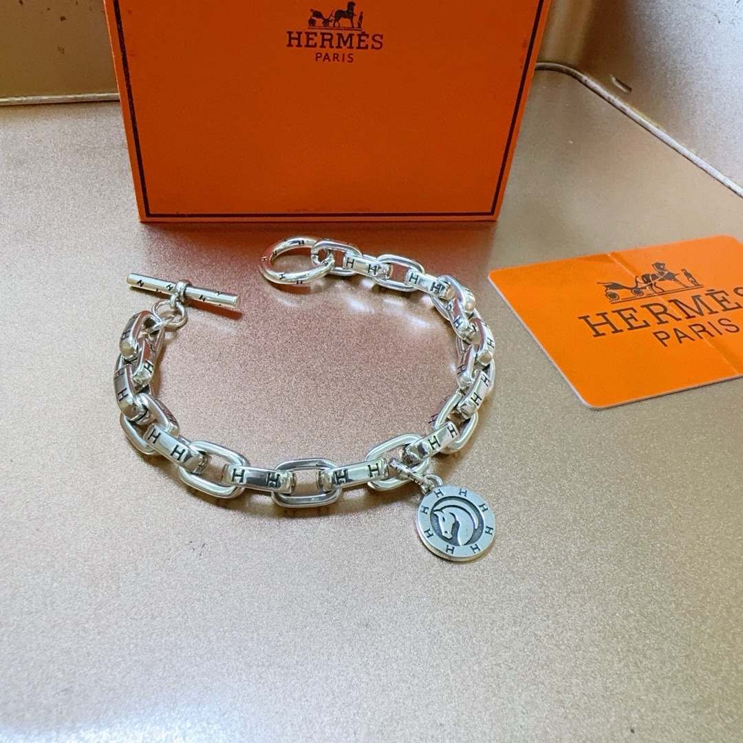 Luxury platinum Marseilles bracelet with intricate custom details, suitable for men and women, available in 18-24cm lengths. - 图片 5