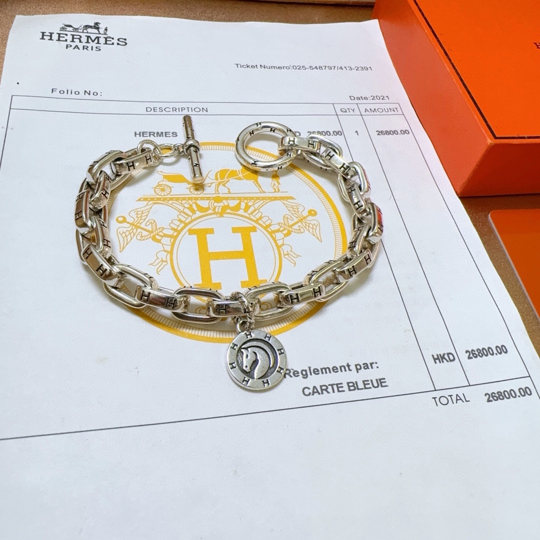 Luxury platinum Marseilles bracelet with intricate custom details, suitable for men and women, available in 18-24cm lengths. - 图片 7