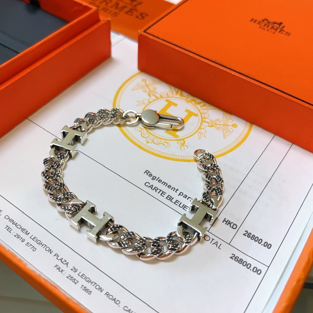 Customized Marseilles Bracelet in Platinum: High-End Craft for Men and Women - 图片 8