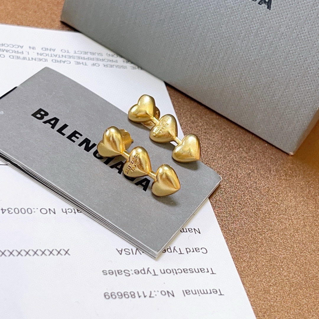 Balenciaga luxury earrings 3