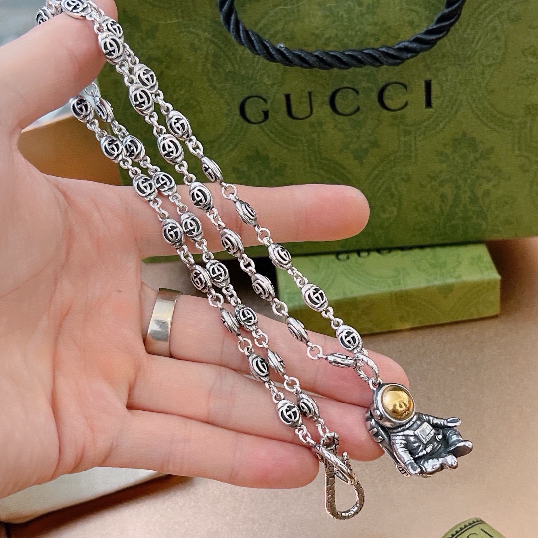 Gucci Necklace — Latest upgraded chain edition, celebrity favorite - Jewelry 7