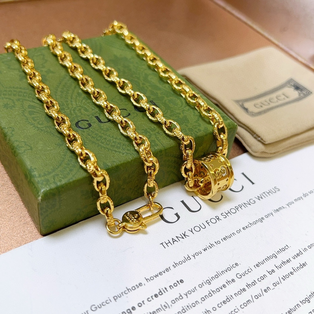Gucci Necklace – Latest release with an upgraded, premium chain - Jewelry 2
